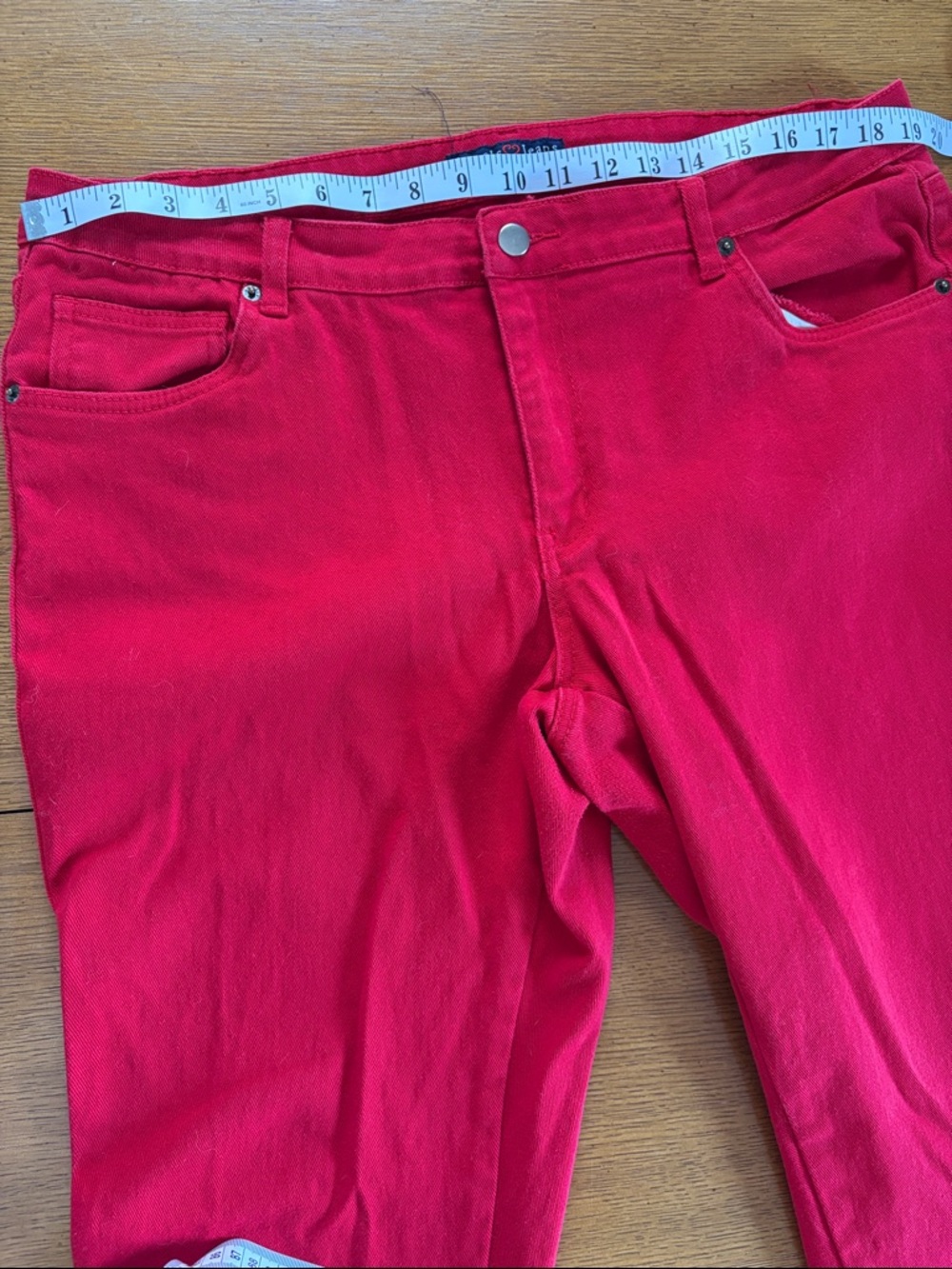 RED Straight-Leg Jeans - Picture 3 of 9